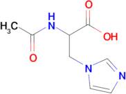 2-Acetamido-3-(1h-imidazol-1-yl)propanoic acid