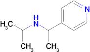 n-(1-(Pyridin-4-yl)ethyl)propan-2-amine