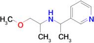 1-Methoxy-N-(1-(pyridin-3-yl)ethyl)propan-2-amine