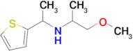 1-Methoxy-N-(1-(thiophen-2-yl)ethyl)propan-2-amine