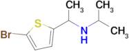 n-(1-(5-Bromothiophen-2-yl)ethyl)propan-2-amine