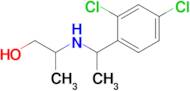 2-((1-(2,4-Dichlorophenyl)ethyl)amino)propan-1-ol