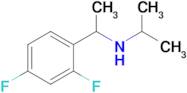 n-(1-(2,4-Difluorophenyl)ethyl)propan-2-amine