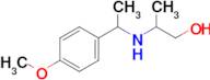 2-((1-(4-Methoxyphenyl)ethyl)amino)propan-1-ol