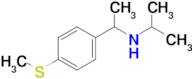 n-(1-(4-(Methylthio)phenyl)ethyl)propan-2-amine