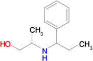 2-((1-Phenylpropyl)amino)propan-1-ol