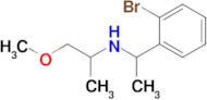 n-(1-(2-Bromophenyl)ethyl)-1-methoxypropan-2-amine