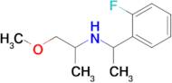 n-(1-(2-Fluorophenyl)ethyl)-1-methoxypropan-2-amine