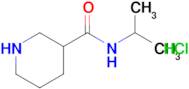 n-Isopropylpiperidine-3-carboxamide hydrochloride