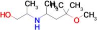 2-((4-Methoxy-4-methylpentan-2-yl)amino)propan-1-ol