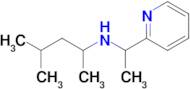 4-Methyl-N-(1-(pyridin-2-yl)ethyl)pentan-2-amine