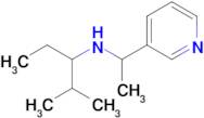 2-Methyl-N-(1-(pyridin-3-yl)ethyl)pentan-3-amine