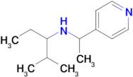 2-Methyl-N-(1-(pyridin-4-yl)ethyl)pentan-3-amine