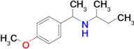 n-(1-(4-Methoxyphenyl)ethyl)butan-2-amine