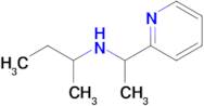 n-(1-(Pyridin-2-yl)ethyl)butan-2-amine