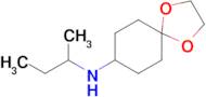 n-(Sec-butyl)-1,4-dioxaspiro[4.5]decan-8-amine