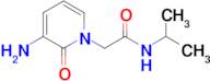 2-(3-Amino-2-oxopyridin-1(2h)-yl)-N-isopropylacetamide