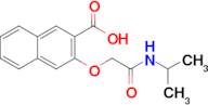 3-(2-(Isopropylamino)-2-oxoethoxy)-2-naphthoic acid