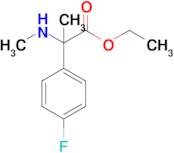 Ethyl 2-(4-fluorophenyl)-2-(methylamino)propanoate