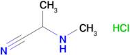 2-(Methylamino)propanenitrile hydrochloride