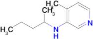 4-Methyl-N-(pentan-2-yl)pyridin-3-amine