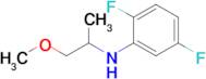 2,5-Difluoro-N-(1-methoxypropan-2-yl)aniline