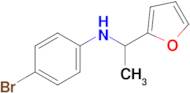 4-Bromo-N-(1-(furan-2-yl)ethyl)aniline