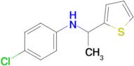 4-Chloro-N-(1-(thiophen-2-yl)ethyl)aniline