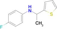 4-Fluoro-N-(1-(thiophen-2-yl)ethyl)aniline