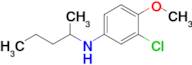 3-Chloro-4-methoxy-N-(pentan-2-yl)aniline