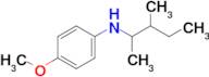 4-Methoxy-N-(3-methylpentan-2-yl)aniline