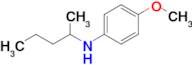 4-Methoxy-N-(pentan-2-yl)aniline