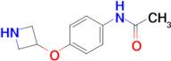 n-(4-(Azetidin-3-yloxy)phenyl)acetamide