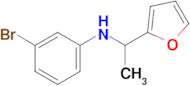 3-Bromo-N-(1-(furan-2-yl)ethyl)aniline