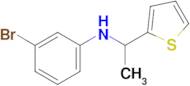 3-Bromo-N-(1-(thiophen-2-yl)ethyl)aniline