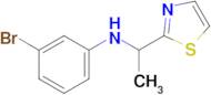 3-Bromo-N-(1-(thiazol-2-yl)ethyl)aniline