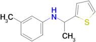 3-Methyl-N-(1-(thiophen-2-yl)ethyl)aniline