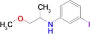 3-Iodo-N-(1-methoxypropan-2-yl)aniline