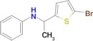 n-(1-(5-Bromothiophen-2-yl)ethyl)aniline