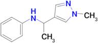 n-(1-(1-Methyl-1h-pyrazol-4-yl)ethyl)aniline