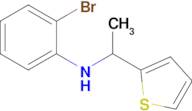 2-Bromo-N-(1-(thiophen-2-yl)ethyl)aniline