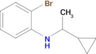 2-Bromo-N-(1-cyclopropylethyl)aniline