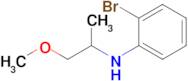 2-Bromo-N-(1-methoxypropan-2-yl)aniline