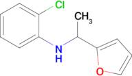 2-Chloro-N-(1-(furan-2-yl)ethyl)aniline