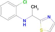 2-Chloro-N-(1-(thiazol-2-yl)ethyl)aniline