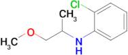 2-Chloro-N-(1-methoxypropan-2-yl)aniline