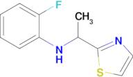 2-Fluoro-N-(1-(thiazol-2-yl)ethyl)aniline