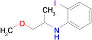 2-Iodo-N-(1-methoxypropan-2-yl)aniline