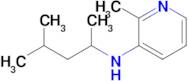 2-Methyl-N-(4-methylpentan-2-yl)pyridin-3-amine