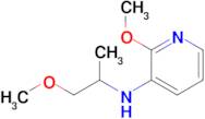 2-Methoxy-N-(1-methoxypropan-2-yl)pyridin-3-amine